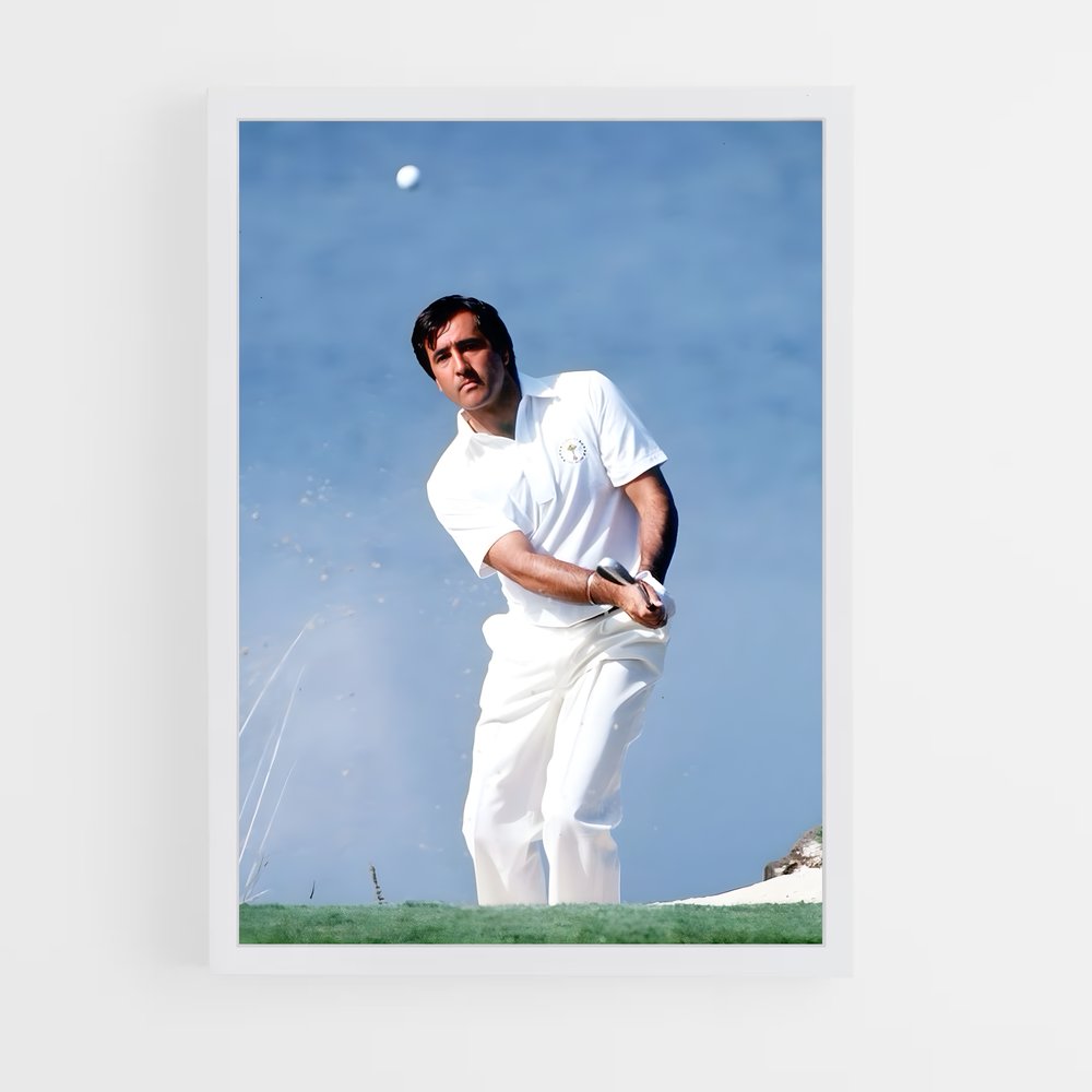 Poster Seve ballesteros claires – affiche Golf (vue 3)